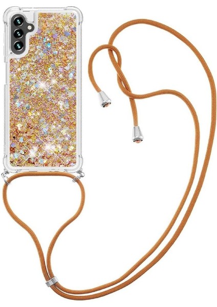 Samsung Galaxy A13 5g Glitter Lens Koruma Ayarlanabilir Kordon İçin Kılıf (Yurt Dışından) fiyatları