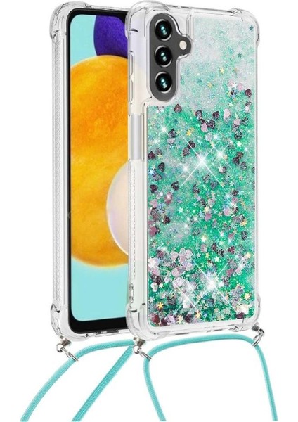 Samsung Galaxy A13 5g Glitter Lens Koruma Ayarlanabilir Kordon İçin Kılıf (Yurt Dışından) fiyatları