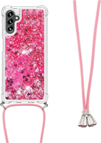 Samsung Galaxy A13 5g Glitter Lens Koruma Ayarlanabilir Kordon İçin Kılıf (Yurt Dışından) fiyatları