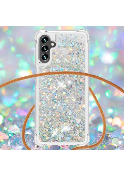 Samsung Galaxy A13 5g Glitter Lens Koruma Ayarlanabilir Kordon İçin Kılıf (Yurt Dışından) fiyatları