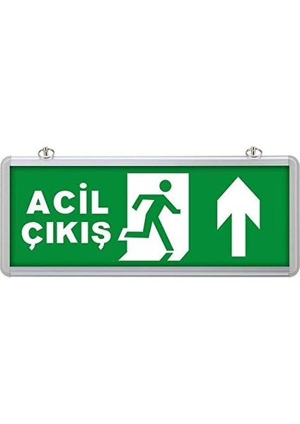 Acil Çıkış Acil Yönlendirme Armatürü Levhası Yukarı Yön SG025