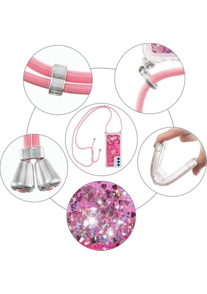 Samsung Galaxy A26 5g Ayarlanabilir Kordon Dört Köşeli Darbeye Dayanıklı Kılıf (Yurt Dışından) fiyatları