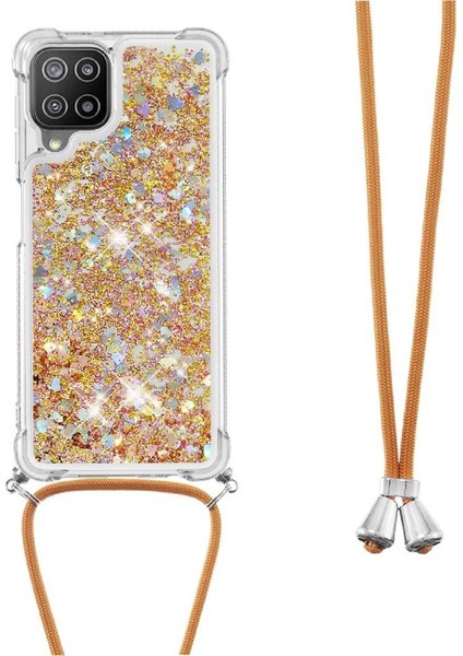 Samsung Galaxy A22 4g Hafif Glitter Lens Koruma Kordon İçin Kılıf (Yurt Dışından) modelleri