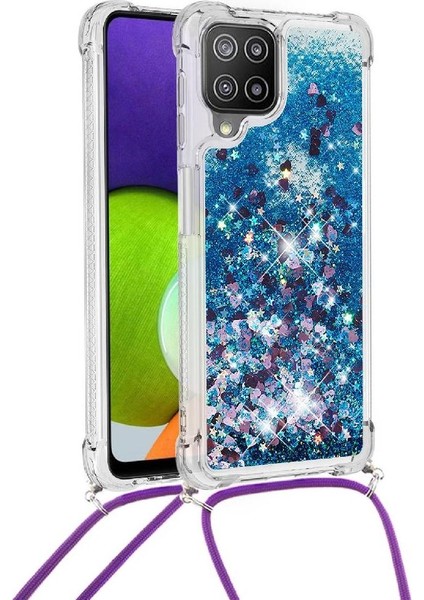 Samsung Galaxy A22 4g Hafif Glitter Lens Koruma Kordon İçin Kılıf (Yurt Dışından) fiyatları