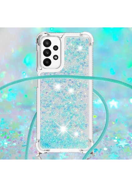 Samsung Galaxy M23 Ayarlanabilir Kordon Glitter Lens Koruma İçin Kılıf (Yurt Dışından) indirimleri
