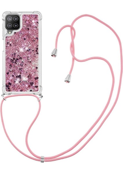 Samsung Galaxy A22 4g Hafif Glitter Lens Koruma Kordon İçin Kılıf (Yurt Dışından)