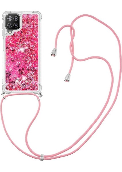 Samsung Galaxy A22 4g Hafif Glitter Lens Koruma Kordon İçin Kılıf (Yurt Dışından)