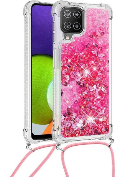 Samsung Galaxy A22 4g Hafif Glitter Lens Koruma Kordon İçin Kılıf (Yurt Dışından) modelleri