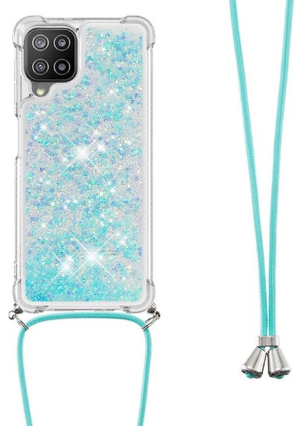 Samsung Galaxy A22 4g Hafif Glitter Lens Koruma Kordon İçin Kılıf (Yurt Dışından)