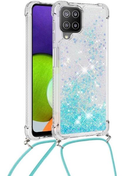 Samsung Galaxy A22 4g Hafif Glitter Lens Koruma Kordon İçin Kılıf (Yurt Dışından) fırsatları