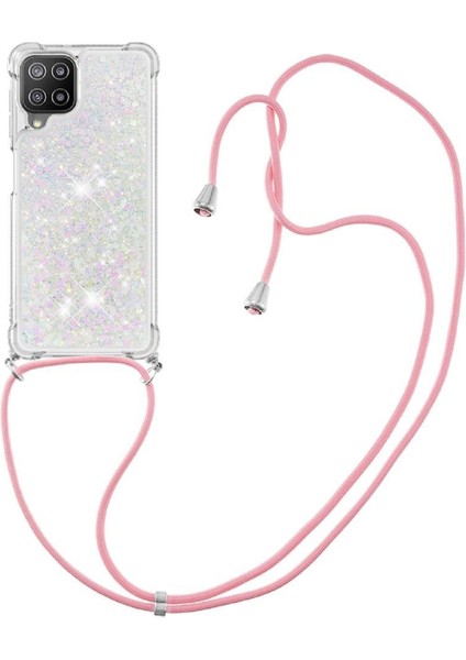 Samsung Galaxy A22 4g Hafif Glitter Lens Koruma Kordon İçin Kılıf (Yurt Dışından) modelleri