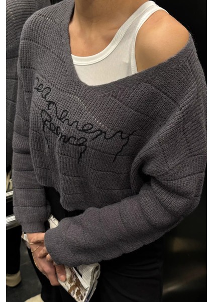 Kadın Atlet Kombinli Triko Kazak P-00019119 fiyatları