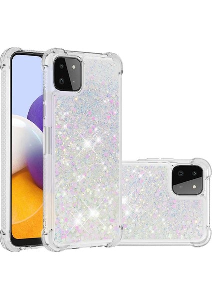 Samsung Galaxy A22 5g Darbeye Quicksand Glitter Sparkle İçin Telefon Kılıfı (Yurt Dışından) modelleri
