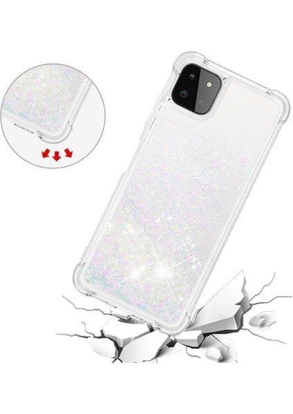 Samsung Galaxy A22 5g Darbeye Quicksand Glitter Sparkle İçin Telefon Kılıfı (Yurt Dışından) fırsatları