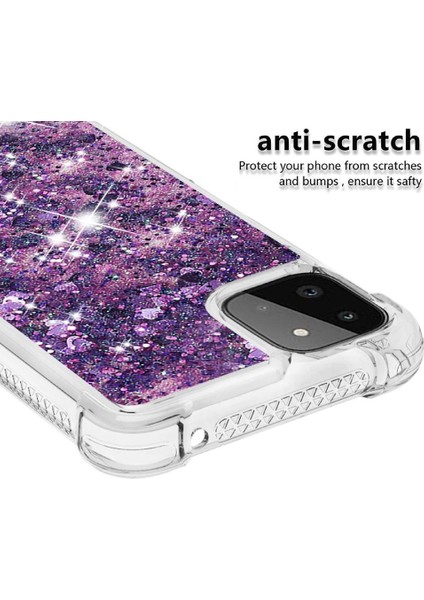 Samsung Galaxy A22 5g Darbeye Quicksand Glitter Sparkle İçin Telefon Kılıfı (Yurt Dışından) fiyatları