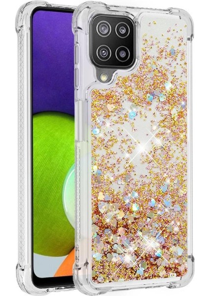 Samsung Galaxy M32 4g Tpu Koruyucu Glitter Sparkle Sevimli İçin Telefon Kılıfı (Yurt Dışından)