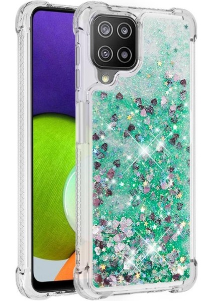 Samsung Galaxy M32 4g Tpu Koruyucu Glitter Sparkle Sevimli İçin Telefon Kılıfı (Yurt Dışından)