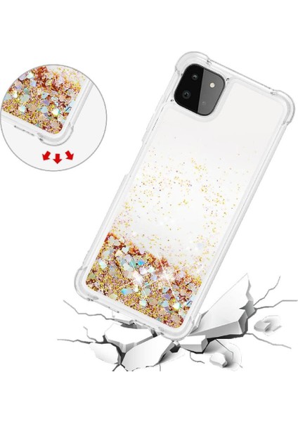 Samsung Galaxy A22 5g Darbeye Quicksand Glitter Sparkle İçin Telefon Kılıfı (Yurt Dışından) fiyatları