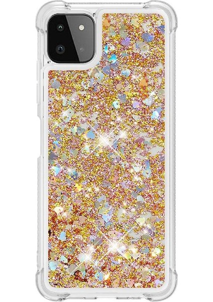 Samsung Galaxy A22 5g Darbeye Quicksand Glitter Sparkle İçin Telefon Kılıfı (Yurt Dışından) modelleri