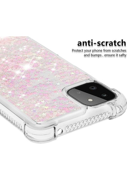 Samsung Galaxy A22 5g Darbeye Quicksand Glitter Sparkle İçin Telefon Kılıfı (Yurt Dışından) fırsatları
