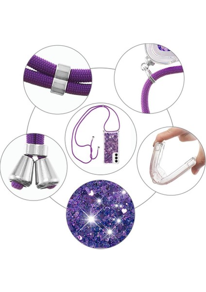 Samsung Galaxy A36 Hafif Ayarlanabilir Kordon Dört Köşe İçin Kılıf (Yurt Dışından) modelleri