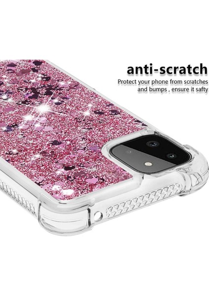 Samsung Galaxy A22 5g Darbeye Quicksand Glitter Sparkle İçin Telefon Kılıfı (Yurt Dışından) fiyatları