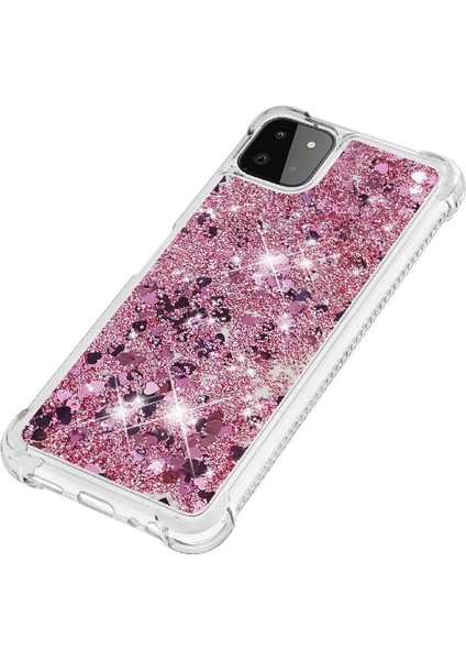 Samsung Galaxy A22 5g Darbeye Quicksand Glitter Sparkle İçin Telefon Kılıfı (Yurt Dışından) modelleri