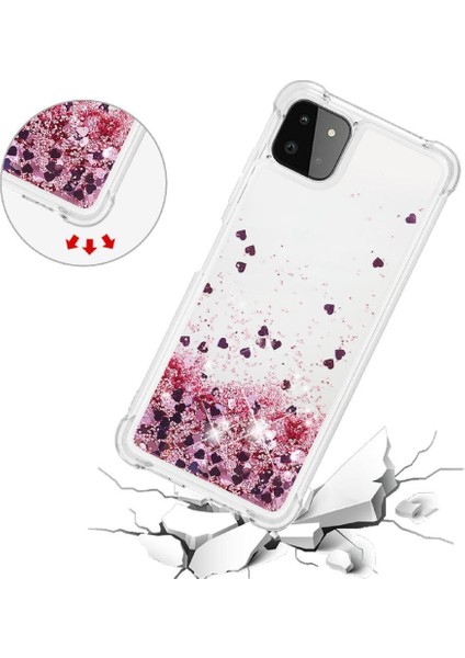 Samsung Galaxy A22 5g Darbeye Quicksand Glitter Sparkle İçin Telefon Kılıfı (Yurt Dışından) fırsatları