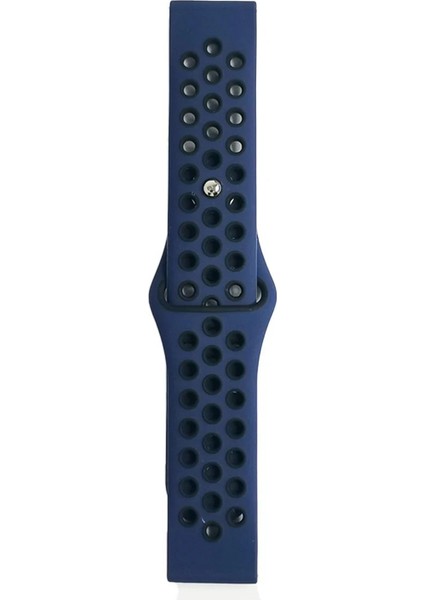 CPT83 Watch 22MM Spor Delikli Kordon - Lacivert-Siyah fiyatları