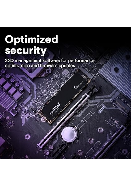 P3 1tb Pcıe Gen3 3D Nand Nvme M.2 Ssd, 3500 Mb/s'ye Kadar - CT1000P3SSD8 indirimleri