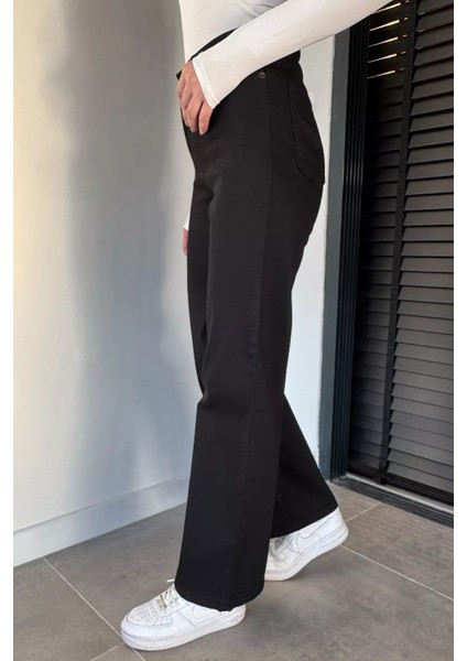 Kadın Yüksek Bel Jean Kot Pantolon P-00019441 fiyatları