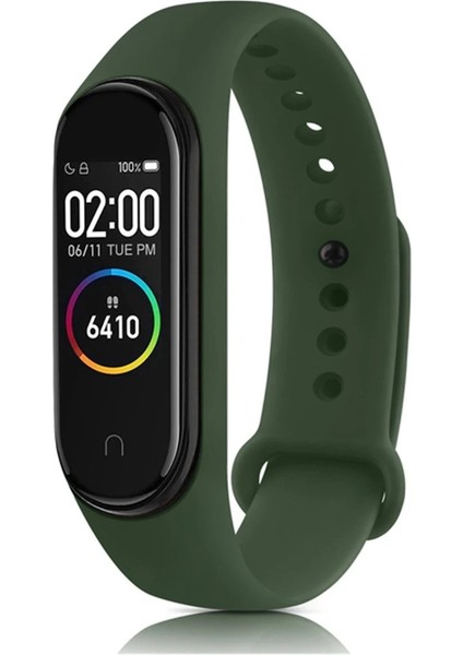 CPT83 Xiaomi Mi Band 7 Klasik Kordon - Haki Yeşil