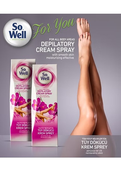 Tüy Dökücü Krem Sprey 120 ml - Kadın fiyatları