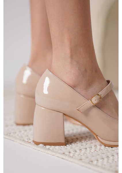 Slay Nude Rugan Kadın Topuklu Ayakkabı indirimleri