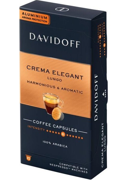 Crema Elegant Lungo 10'lu Kapsül Kahve indirimleri