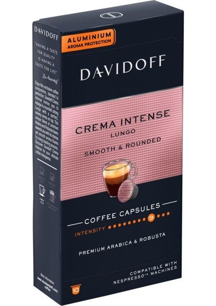 Crema intense Lungo 10'lu Kapsül Kahve fırsatları