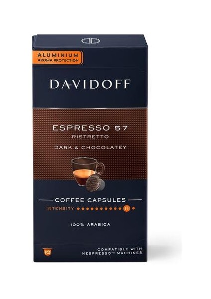Espresso 57 Ristretto 10'lu Kapsül Kahve fiyatları