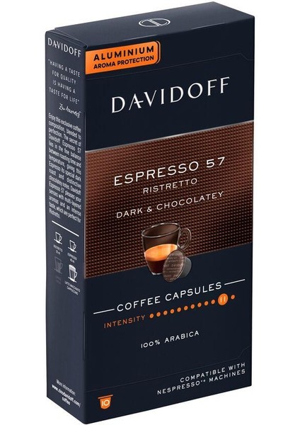 Espresso 57 Ristretto 10'lu Kapsül Kahve fırsatları