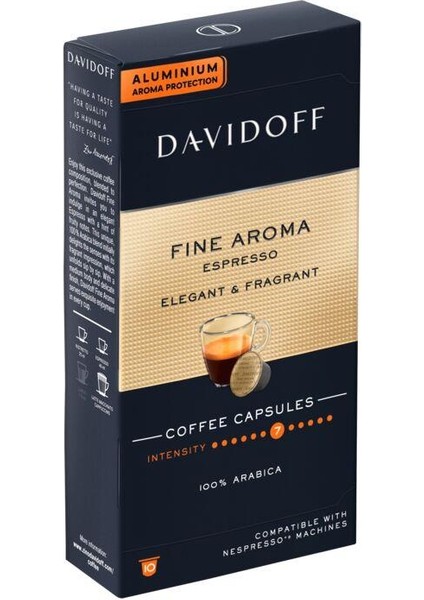 Fine Aroma Espresso 10'lu Kapsül Kahve fırsatları