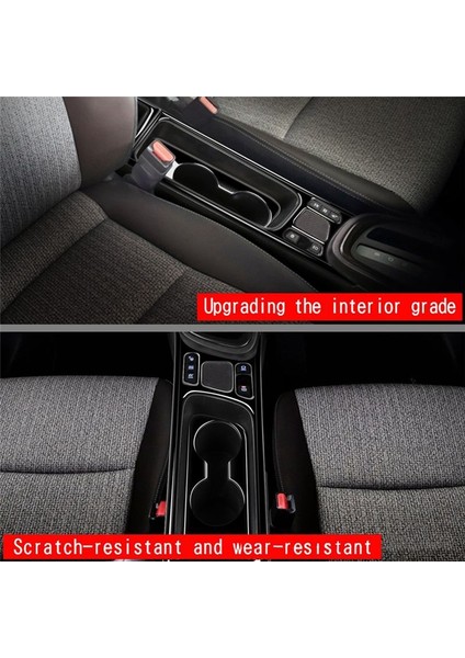 2pcs Merkez Konsol Panel Su Kupası Tutucu Toyota Yaris Cross Için Döşeme Sticker Cross 2021 2022 2023 Rhd Karbon (Yurt Dışından) fiyatları