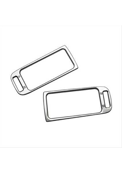 Suzuki Spacia/spacia Için Özel MK54S MK94S 2024 Yan Klima Outlet Havalandırma Kapağı Trim Aksesuarları Gümüş (Yurt Dışından)