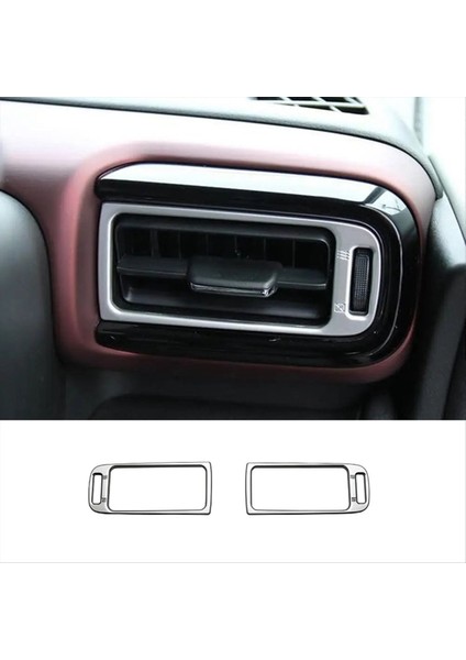 Suzuki Spacia/spacia Için Özel MK54S MK94S 2024 Yan Klima Outlet Havalandırma Kapağı Trim Aksesuarları Gümüş (Yurt Dışından) fiyatları