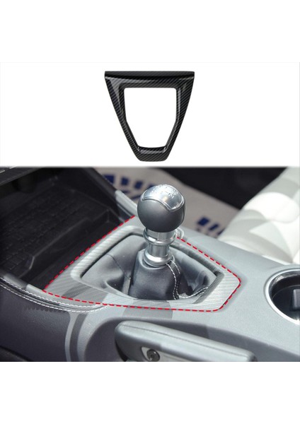 Ford Mustang 2024 Iç Aksesuarlar Için Orta Konsol Dişli Vites Paneli Kapak Döşeme Karbon Fiber mt (Yurt Dışından) fırsatları