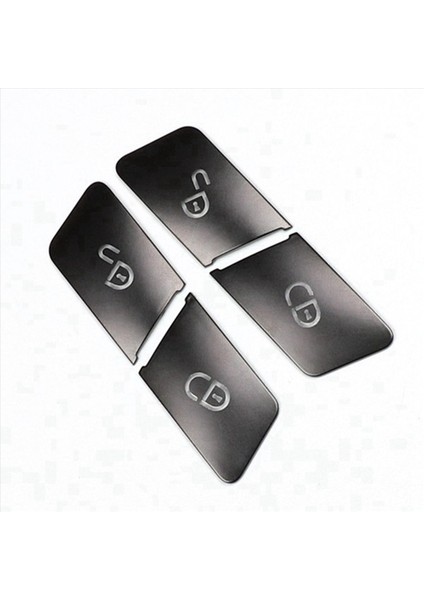 12PCS Araba Kapısı Koltuğu Bellek Kilit Anahtarı Düğmesi Çıkartmalar Mercedes Benz C E Sınıf Glk Gl ml W204 Aksesuarları (Yurt Dışından)