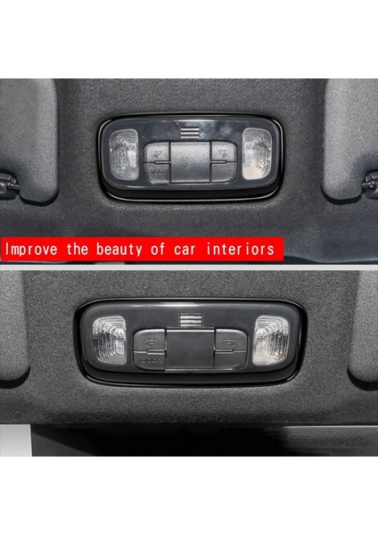 Araba Okuma Işık Çerçevesi Panel Dekoratif Kapak Döşemeleri Toyota Yaris Cross gr 2020-2023 (Yurt Dışından) modelleri
