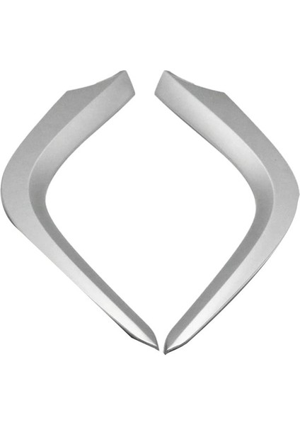 1paır Merkezi Kontrol Gösterge Tablosu Hava Çıkışı Toyota Corolla Altis Için Alt Trim Şerit 2007-2013 55433-02310 55432-02450 (Yurt Dışından)