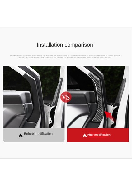 Subaru Wrx/wrx Stı 2022 2023 Araç Ön Kapı Penceresi Sütun Kaplaması (Siyah) Için Gerçek Yumuşak Karbon Fiber Çıkartma (Yurt Dışından) modelleri