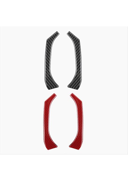 Subaru Wrx/wrx Stı 2022 2023 Araç Ön Kapı Penceresi Sütun Kaplaması (Siyah) Için Gerçek Yumuşak Karbon Fiber Çıkartma (Yurt Dışından) fırsatları