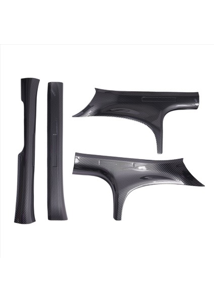 4pcs Kapı Eşik Korumaları Kapı Eşik Giriş Koruyucusu Dekor Karbon Fiber Renk Byd Conta / Byd Atto 4 Için (Yurt Dışından) indirimleri