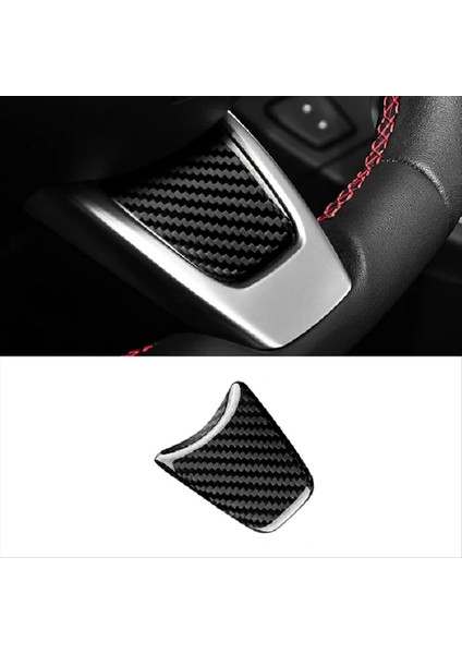 Fiat Için Gerçek Sert Karbon Fiber Etiket 500 Abarth 595 2012 2013 2014 2015 Araç Direksiyon Simidi Kapağı Aksesuarları (Yurt Dışından) fırsatları